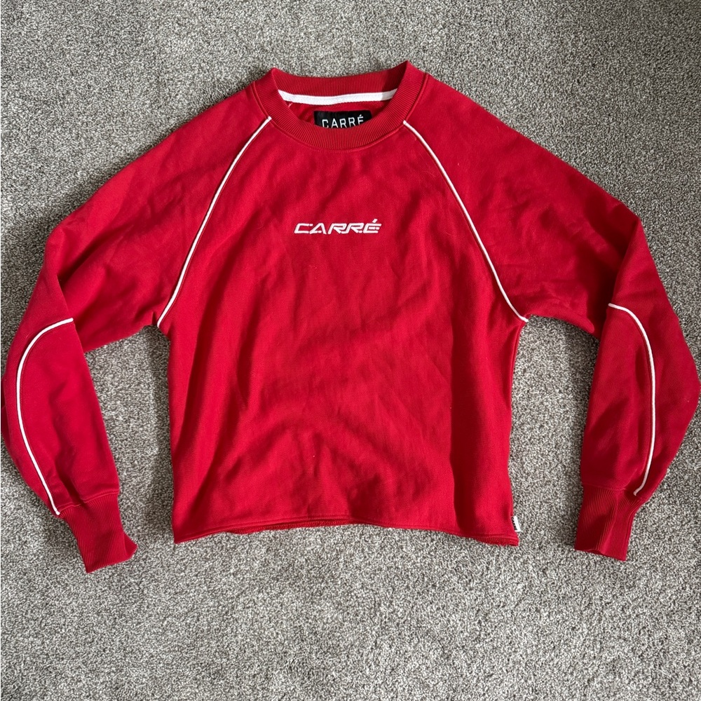 Carré Sweatshirt | Red